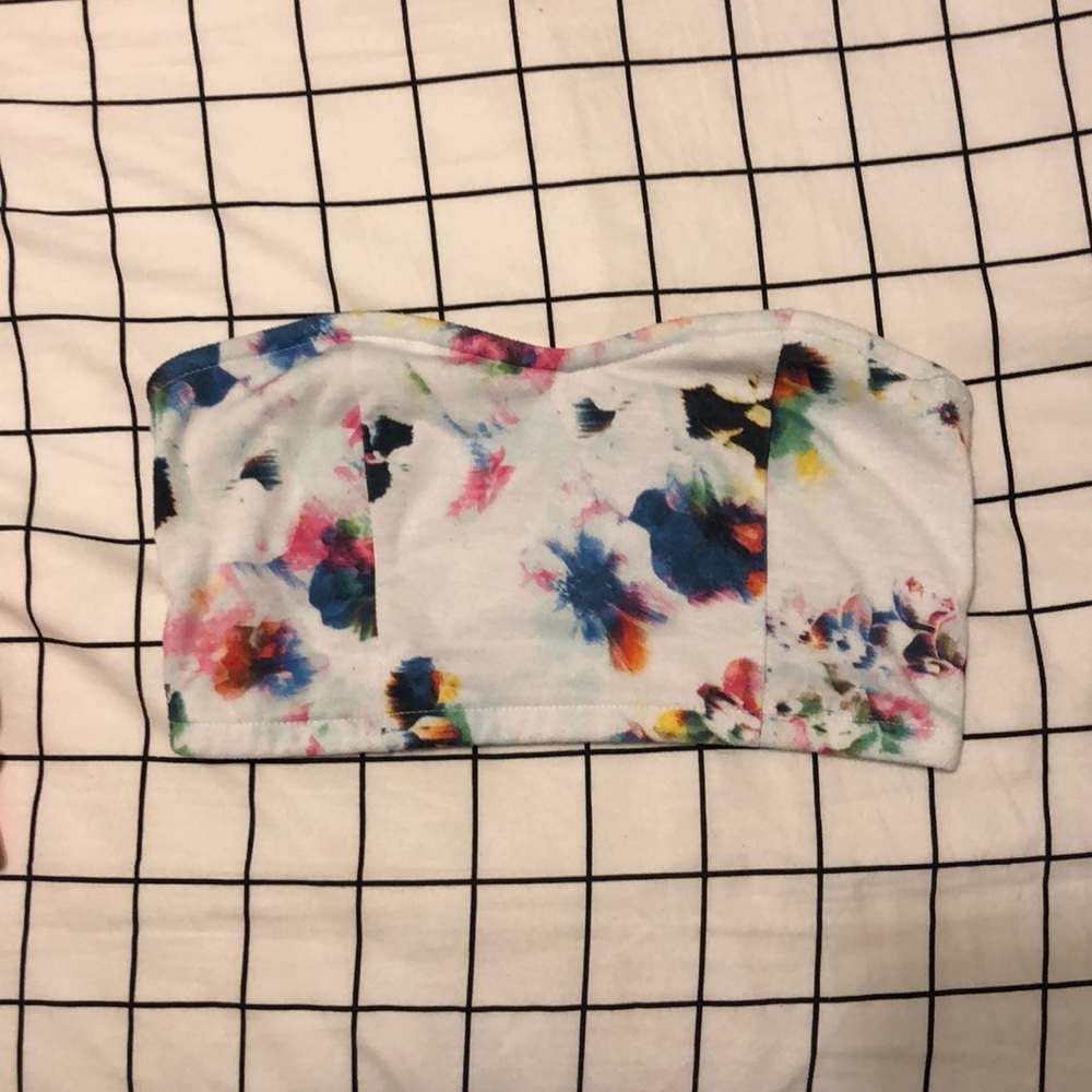 tie dye bandeau!